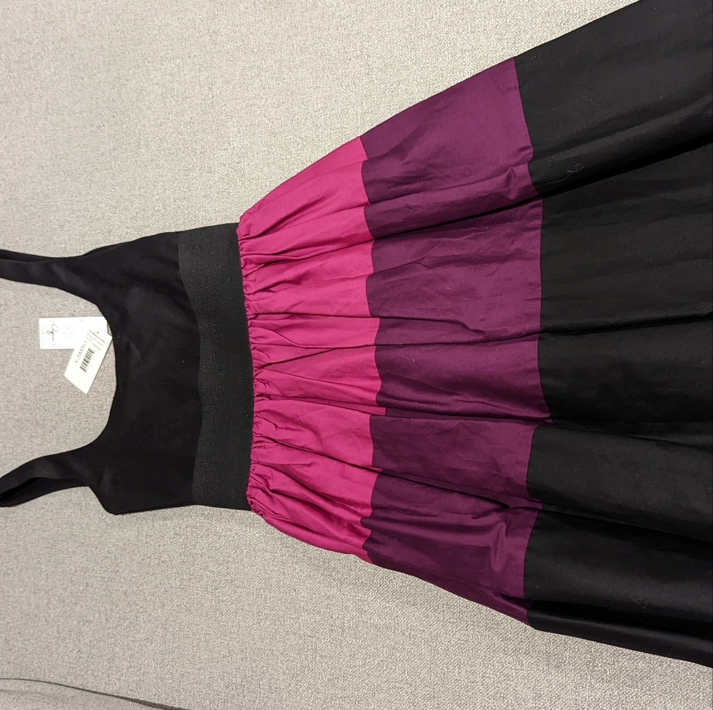 New - Aqua colorblock dress - xs